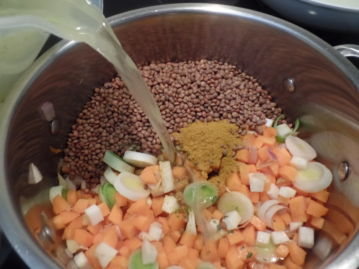 Berglinseneintopf mit Mettbällchen - Rezept - Bild Nr. 11569