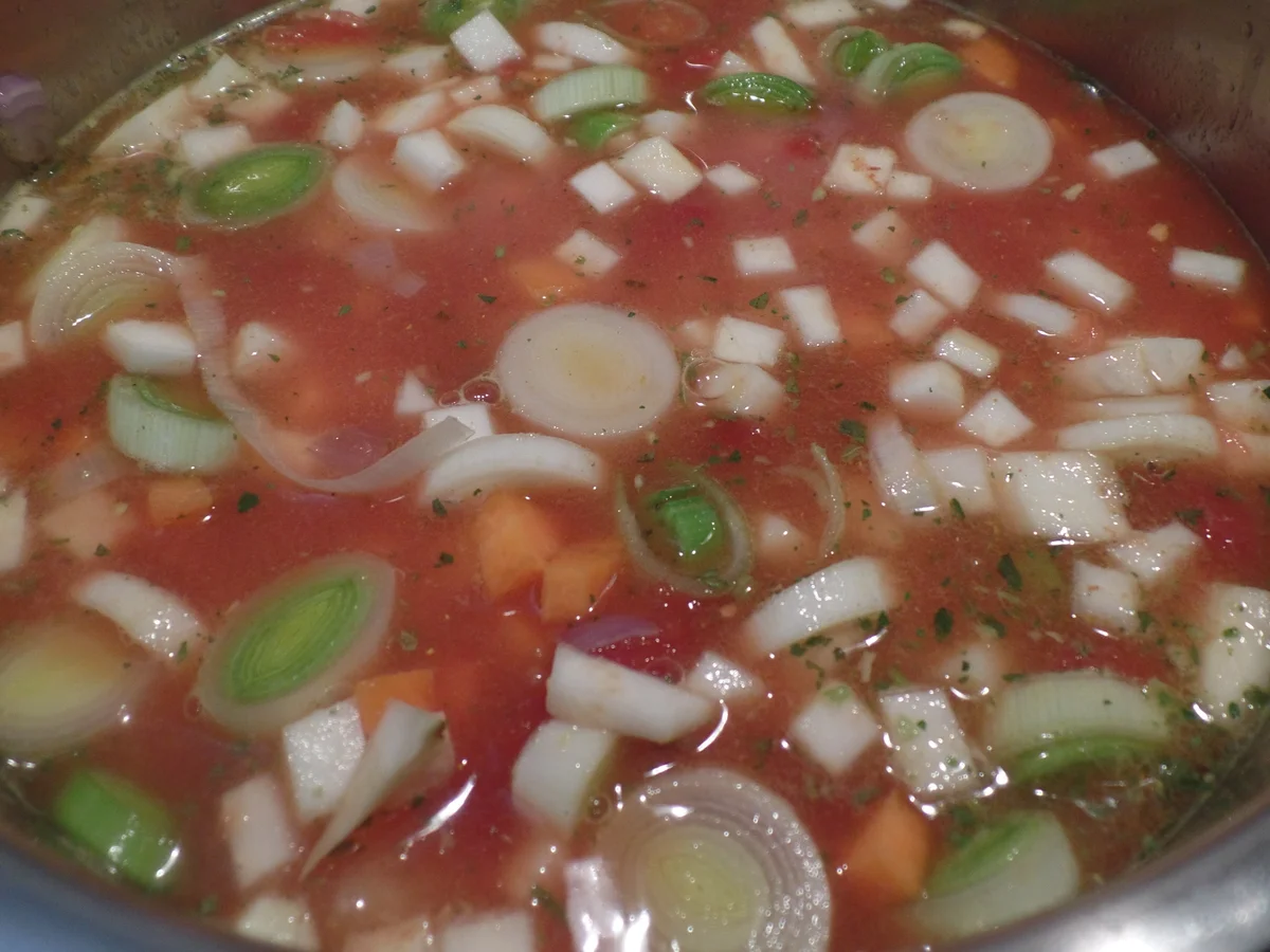 Berglinseneintopf mit Mettbällchen - Rezept - Bild Nr. 11570