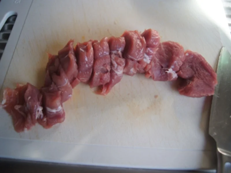 Schweinefilet süß-sauer mit Ananas und Basmatireis - Rezept - Bild Nr. 4