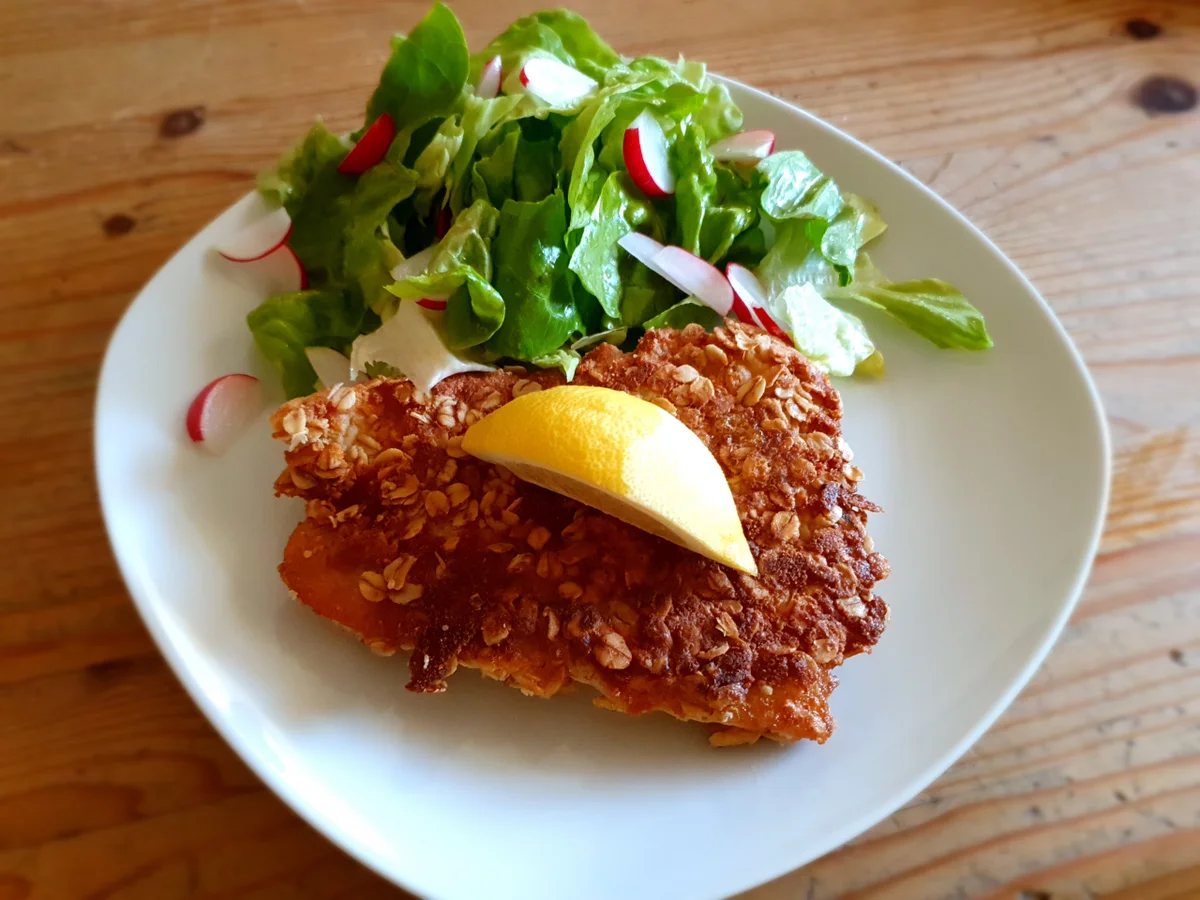 Heilbutt in Haferflockenpanade - Rezept - Bild Nr. 3