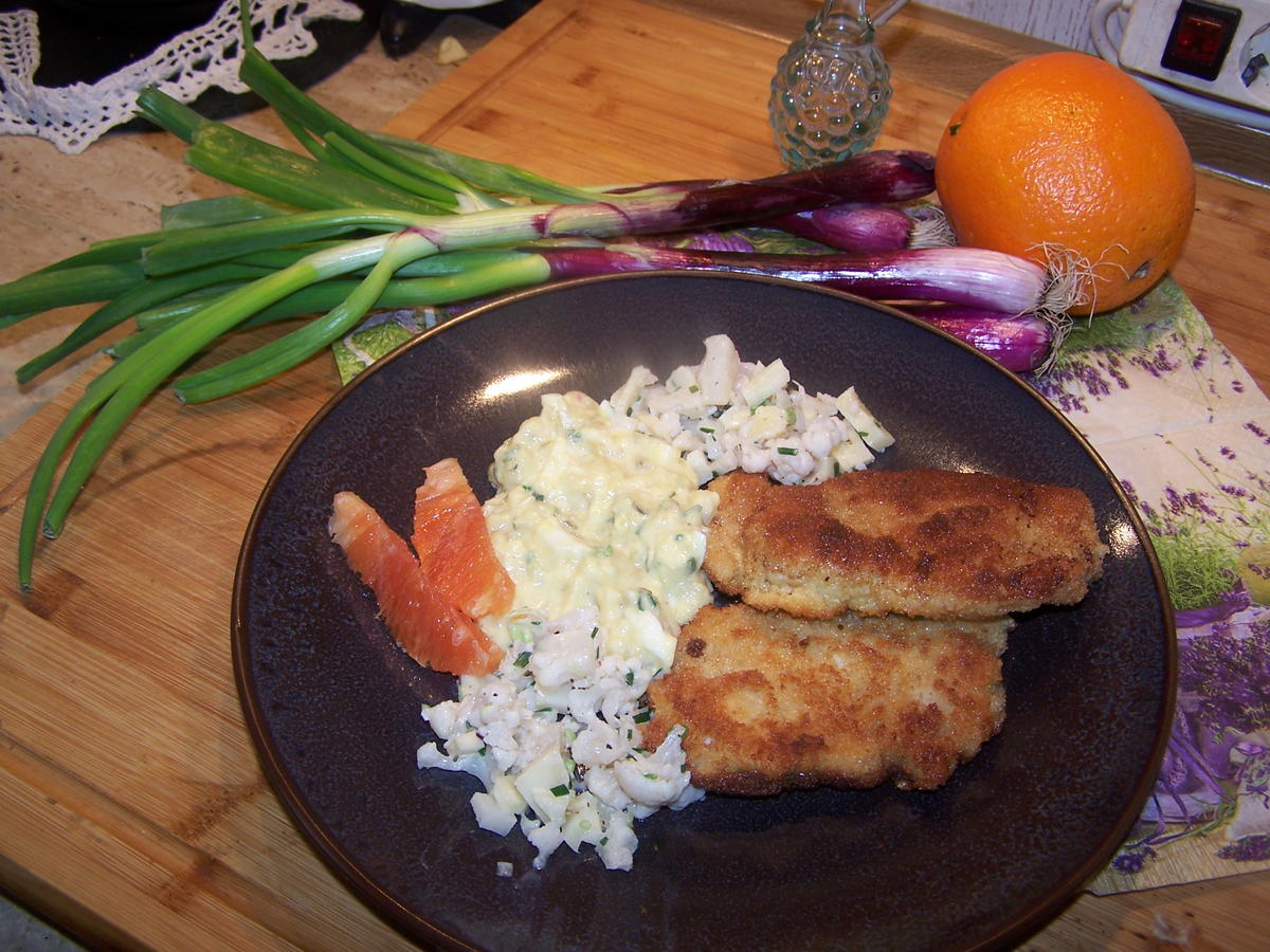 Kartoffelsalat mit Putenschnitzel - Rezept - Bild Nr. 2