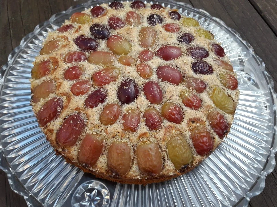 Rezept: Trauben-Mandel-Kuchen Bild Nr. 2 Trauben-Mandel-Kuchen - Rezept - Bild Nr. 2