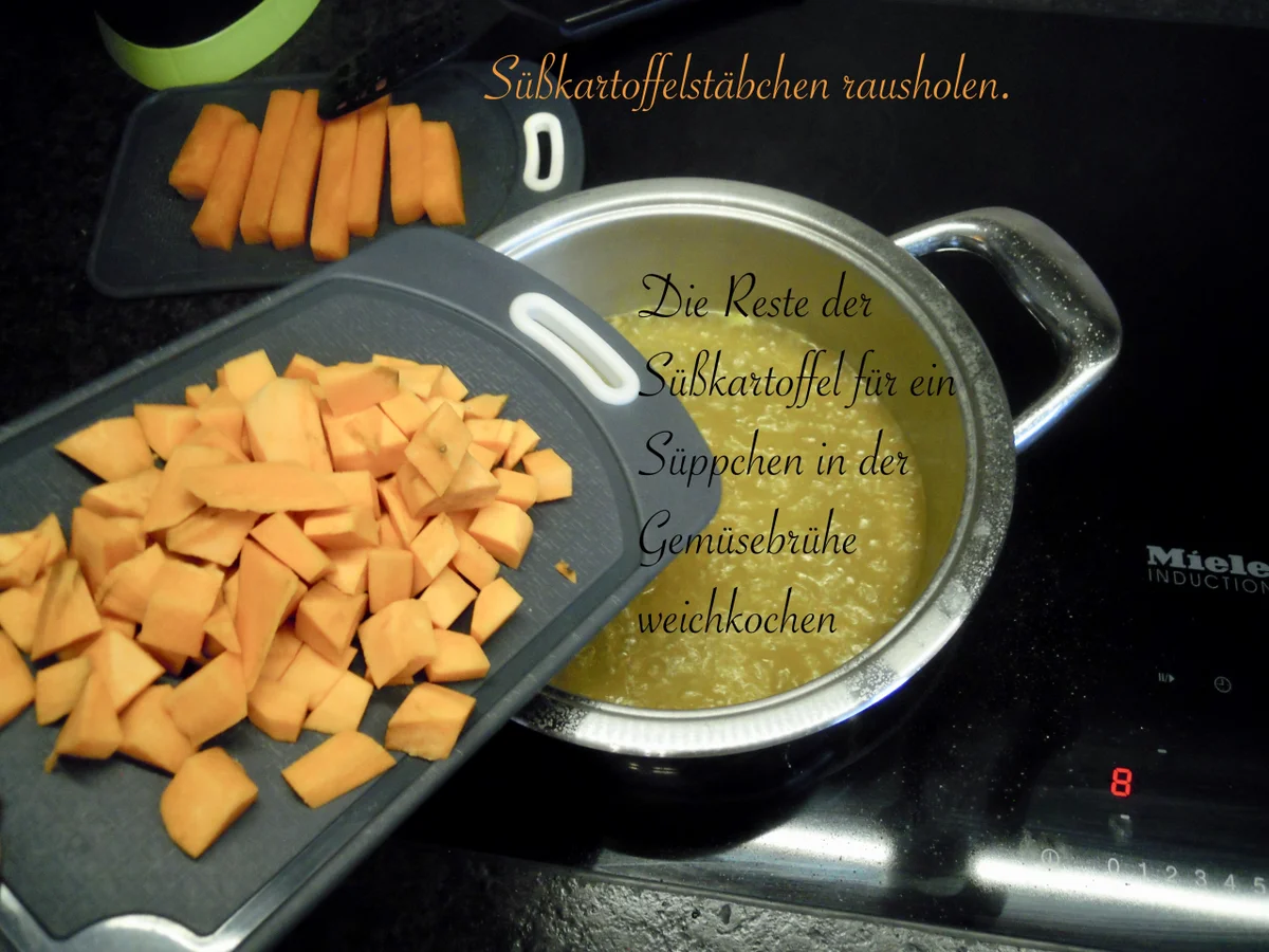 Süßkartoffel Cordon Bleu - Rezept - Bild Nr. 5