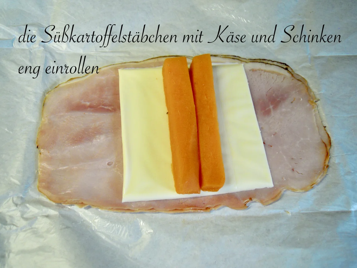 Süßkartoffel Cordon Bleu - Rezept - Bild Nr. 7