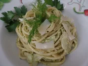 Pasta mit Petersilien-Mandel-Walnuss-Pesto - Rezept - Bild Nr. 11601