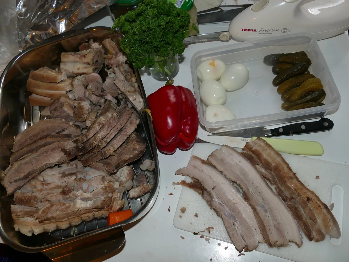 Rezept: Tellersülze Bild Nr. 11610 Tellersülze - Rezept - Bild Nr. 11610