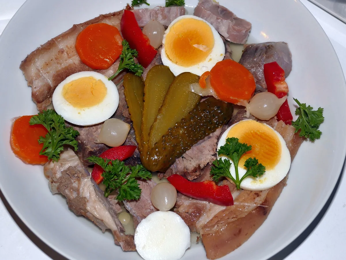 Rezept: Tellersülze Bild Nr. 11611 Tellersülze - Rezept - Bild Nr. 11611