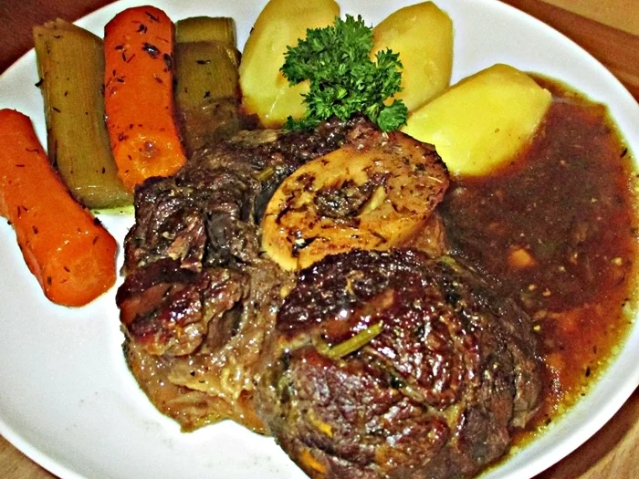 Beinscheiben vom Kalb aus dem Ofen - Rezept - Bild Nr. 2