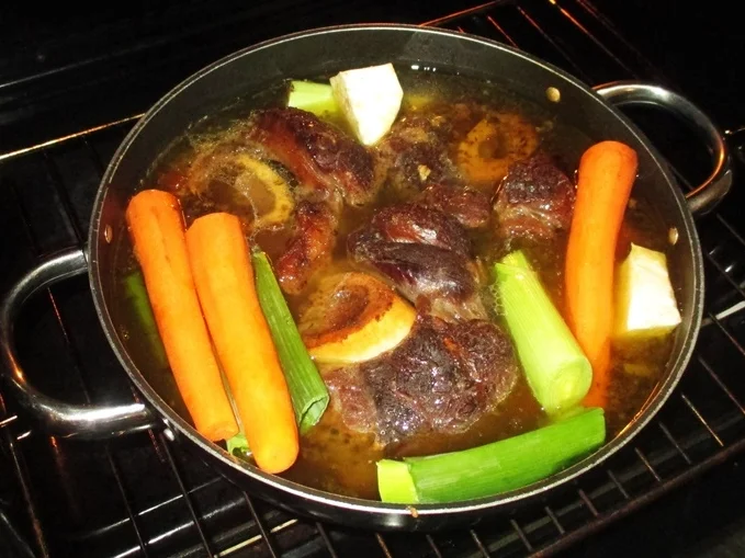 Beinscheiben vom Kalb aus dem Ofen - Rezept - Bild Nr. 5