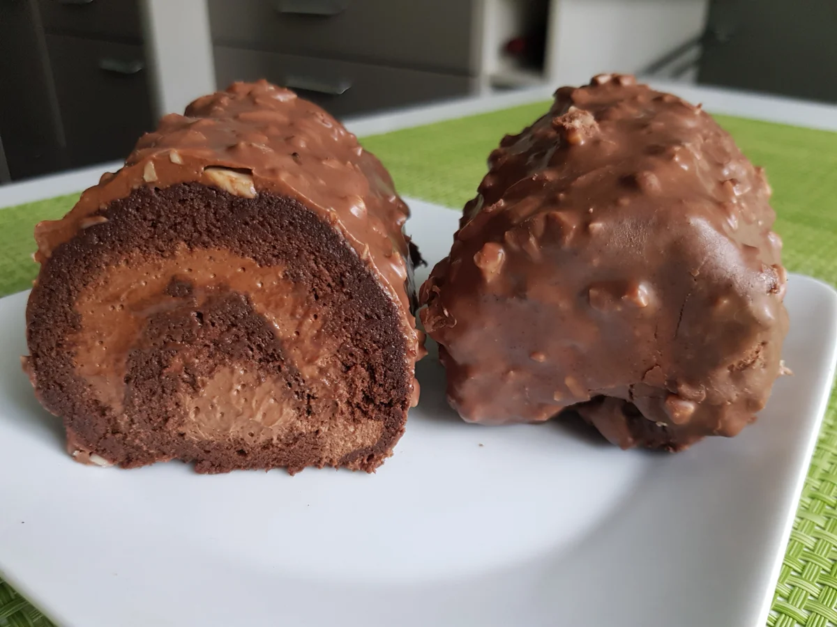 Espresso-Creme-Rolle ohne Mehl - Rezept - Bild Nr. 2