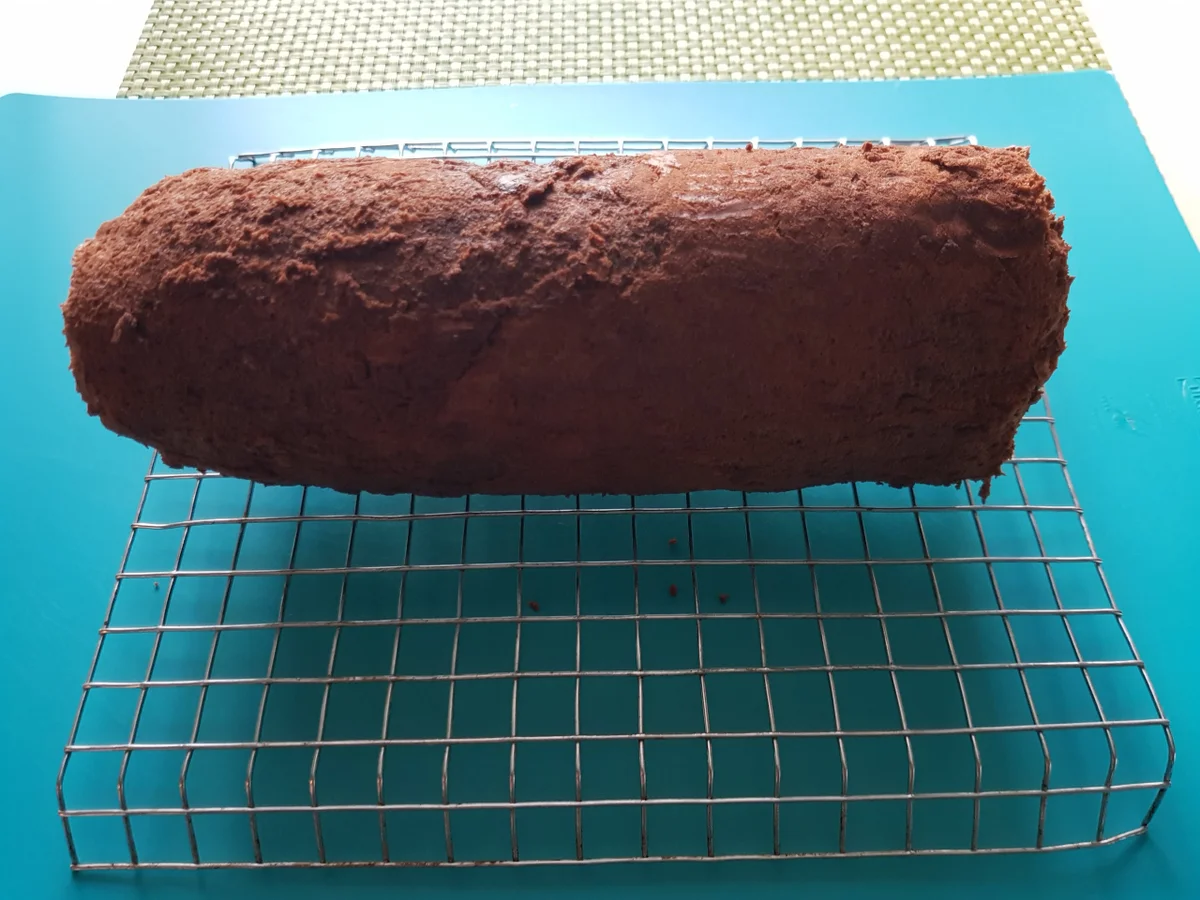 Espresso-Creme-Rolle ohne Mehl - Rezept - Bild Nr. 4