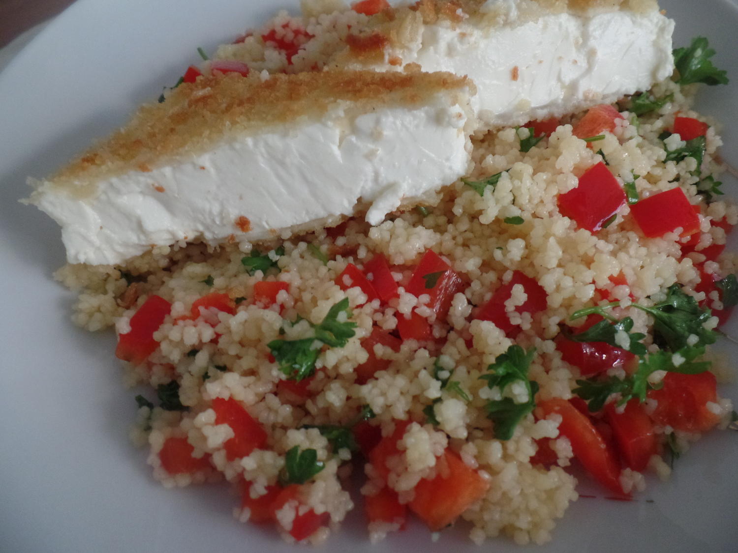 Feta auf Couscous-Salat - Rezept mit Bild - kochbar.de Feta auf Couscous-Salat - Rezept mit Bild - kochbar.de