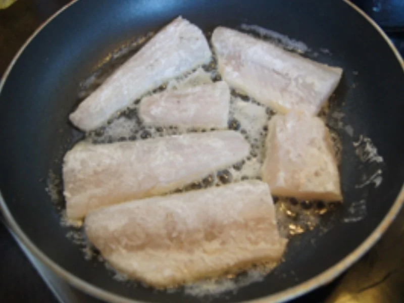 Zanderfilet mit Buschbohnen und Möhren-Kartoffel-Stampf - Rezept - Bild Nr. 5