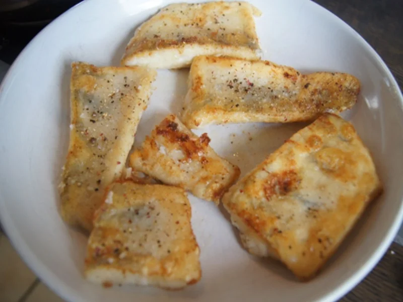 Zanderfilet mit Buschbohnen und Möhren-Kartoffel-Stampf - Rezept - Bild Nr. 7