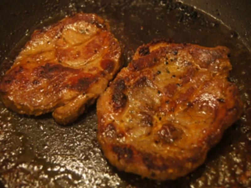 Rezept: Nackensteak mit Gemüsemix Bild Nr. 6 Nackensteak mit Gemüsemix - Rezept - Bild Nr. 6