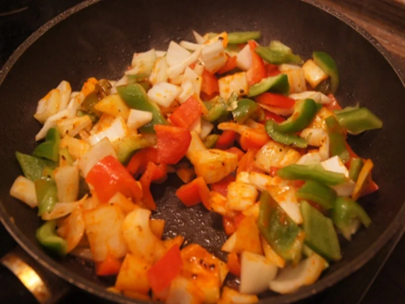 Rezept: Nackensteak mit Gemüsemix Bild Nr. 10 Nackensteak mit Gemüsemix - Rezept - Bild Nr. 10