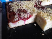 Hefekuchen mit Pflaumen und Äpfeln - Rezept - Bild Nr. 2