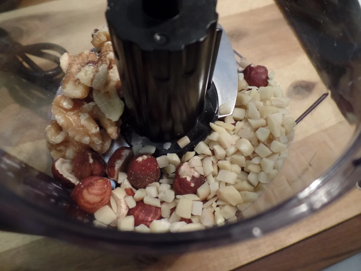 Rezept: Nuss-Polenta mit gemischten Pilzen Bild Nr. 11618 Nuss-Polenta mit gemischten Pilzen - Rezept - Bild Nr. 11618