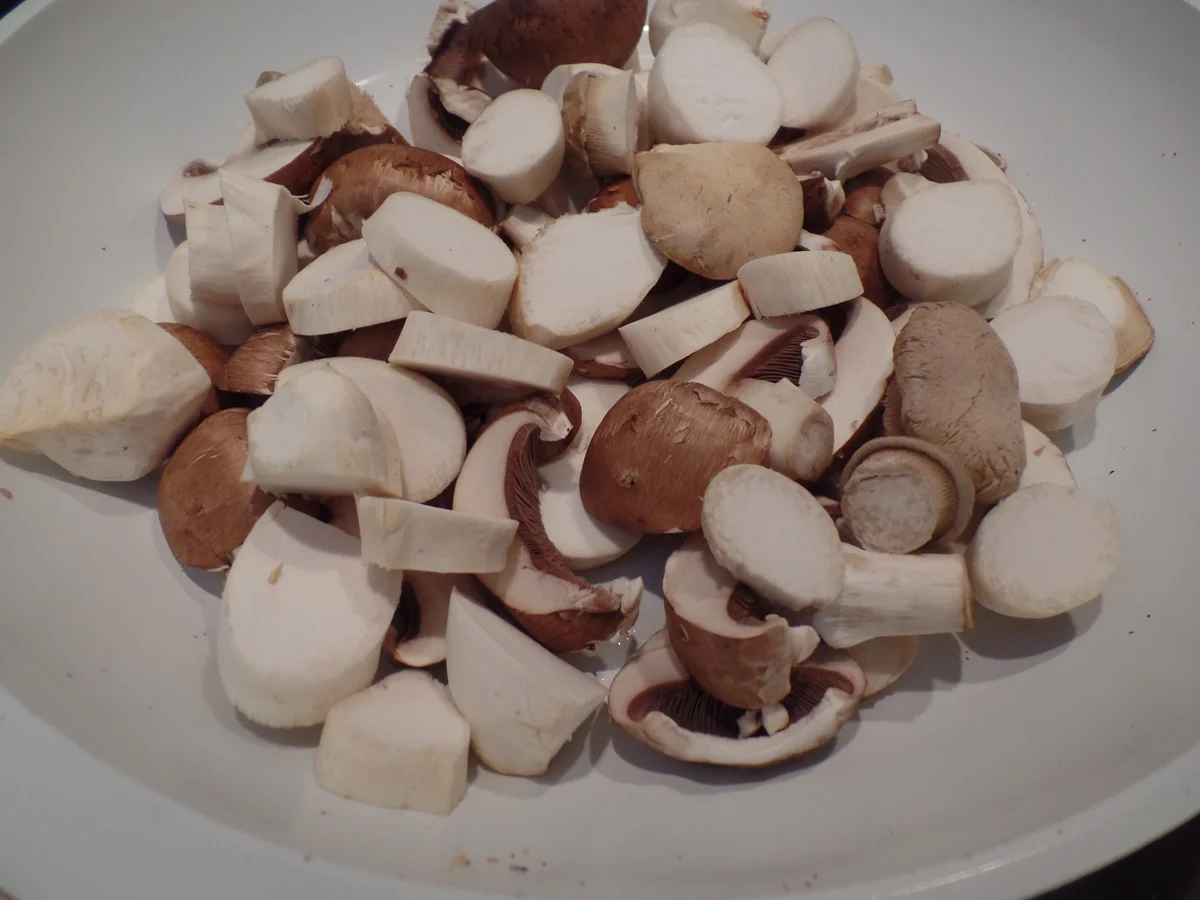 Rezept: Nuss-Polenta mit gemischten Pilzen Bild Nr. 11632 Nuss-Polenta mit gemischten Pilzen - Rezept - Bild Nr. 11632