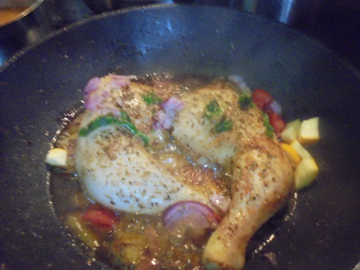 Rezept: Backhähnchenauflauf Bild Nr. 3 Backhähnchenauflauf - Rezept - Bild Nr. 3