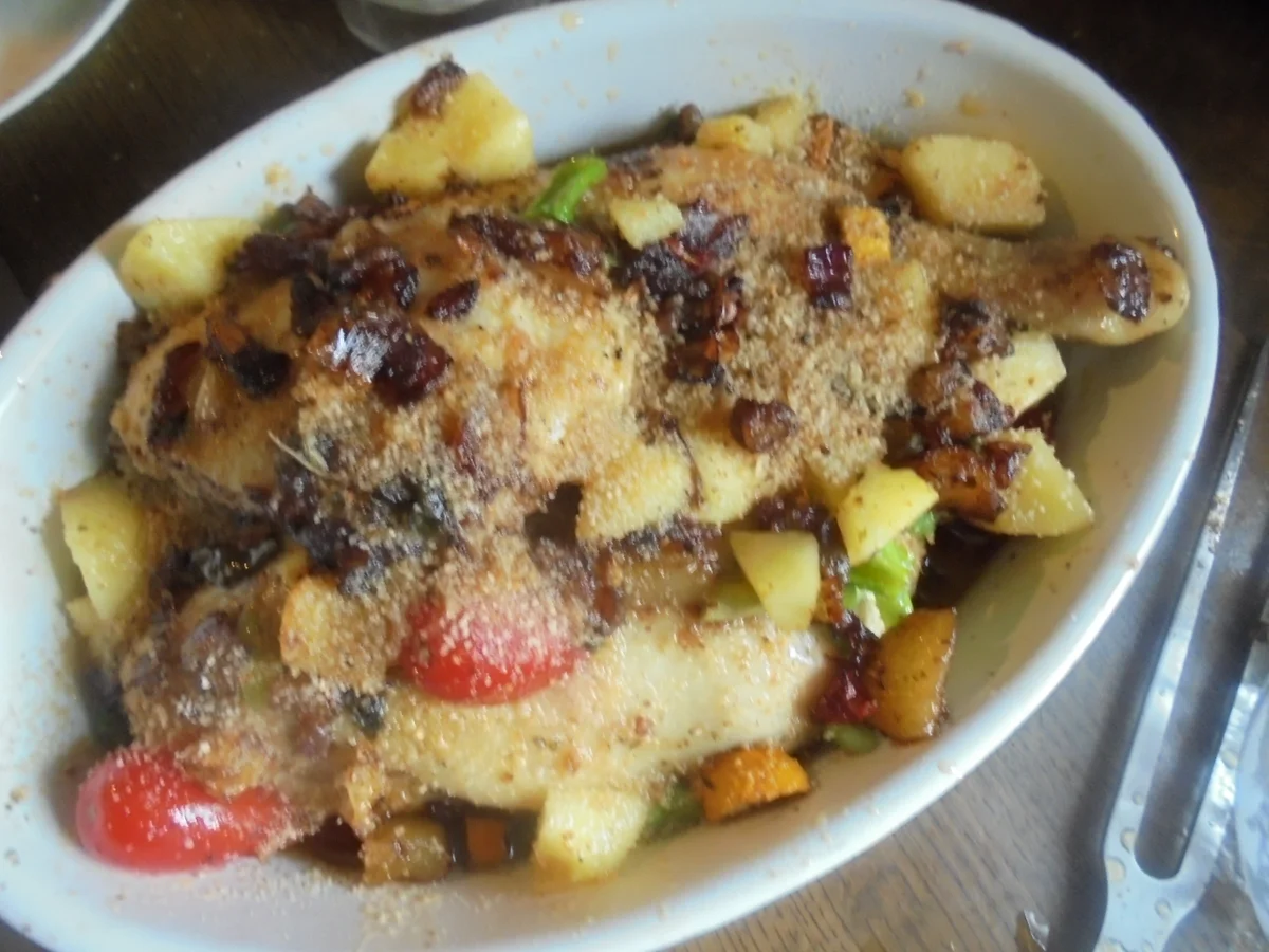 Rezept: Backhähnchenauflauf Bild Nr. 4 Backhähnchenauflauf - Rezept - Bild Nr. 4