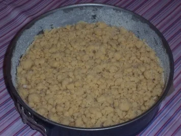 Streuseltorte mit Apfel - Rezept