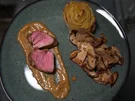 Rezept: Asiatisch mariniertes Ibericofilet mit Steinpilz und Kartoffelrose Bild Nr. 2 Asiatisch mariniertes Ibericofilet mit Steinpilz und Kartoffelrose - Rezept - Bild Nr. 2