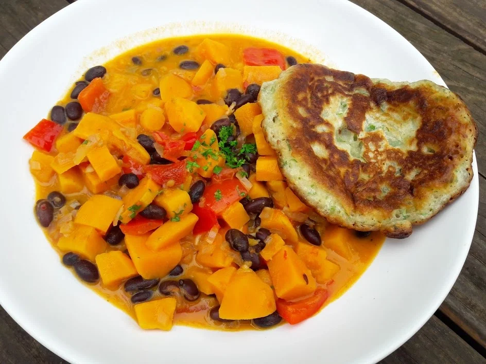 Rezept: Eintopf mit der Süßkartoffel Bild Nr. 3 Eintopf mit der Süßkartoffel - Rezept - Bild Nr. 3