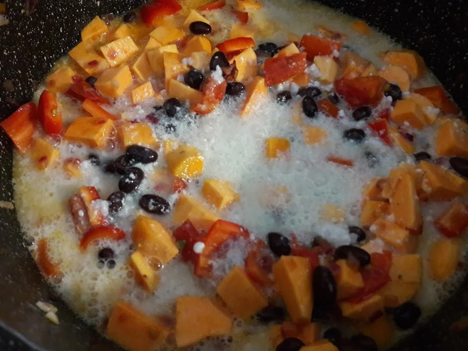 Rezept: Eintopf mit der Süßkartoffel Bild Nr. 12 Eintopf mit der Süßkartoffel - Rezept - Bild Nr. 12