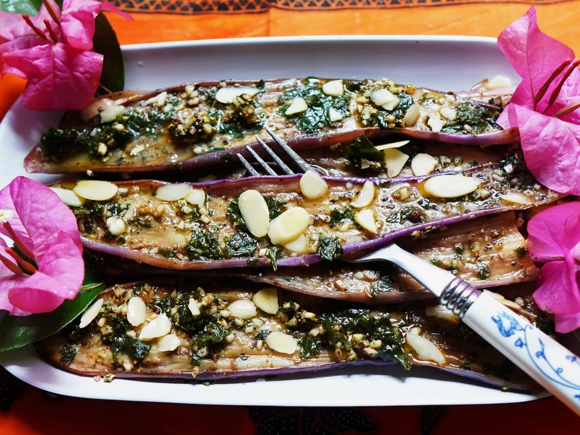 Marinierte Auberginen – Melanzane marinate - Rezept - Bild Nr. 2