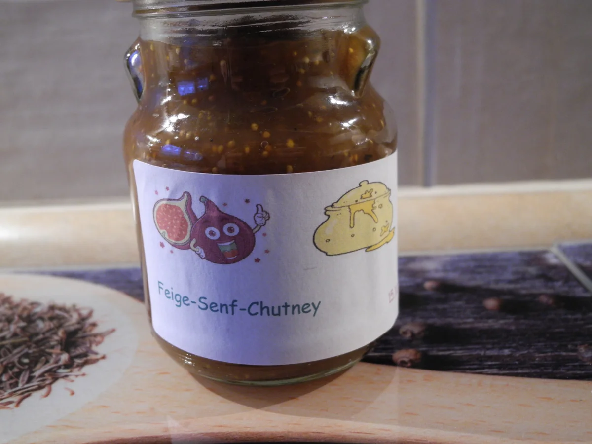 Rezept: Feige-Senf-Chutney Bild Nr. 2 Feige-Senf-Chutney - Rezept - Bild Nr. 2