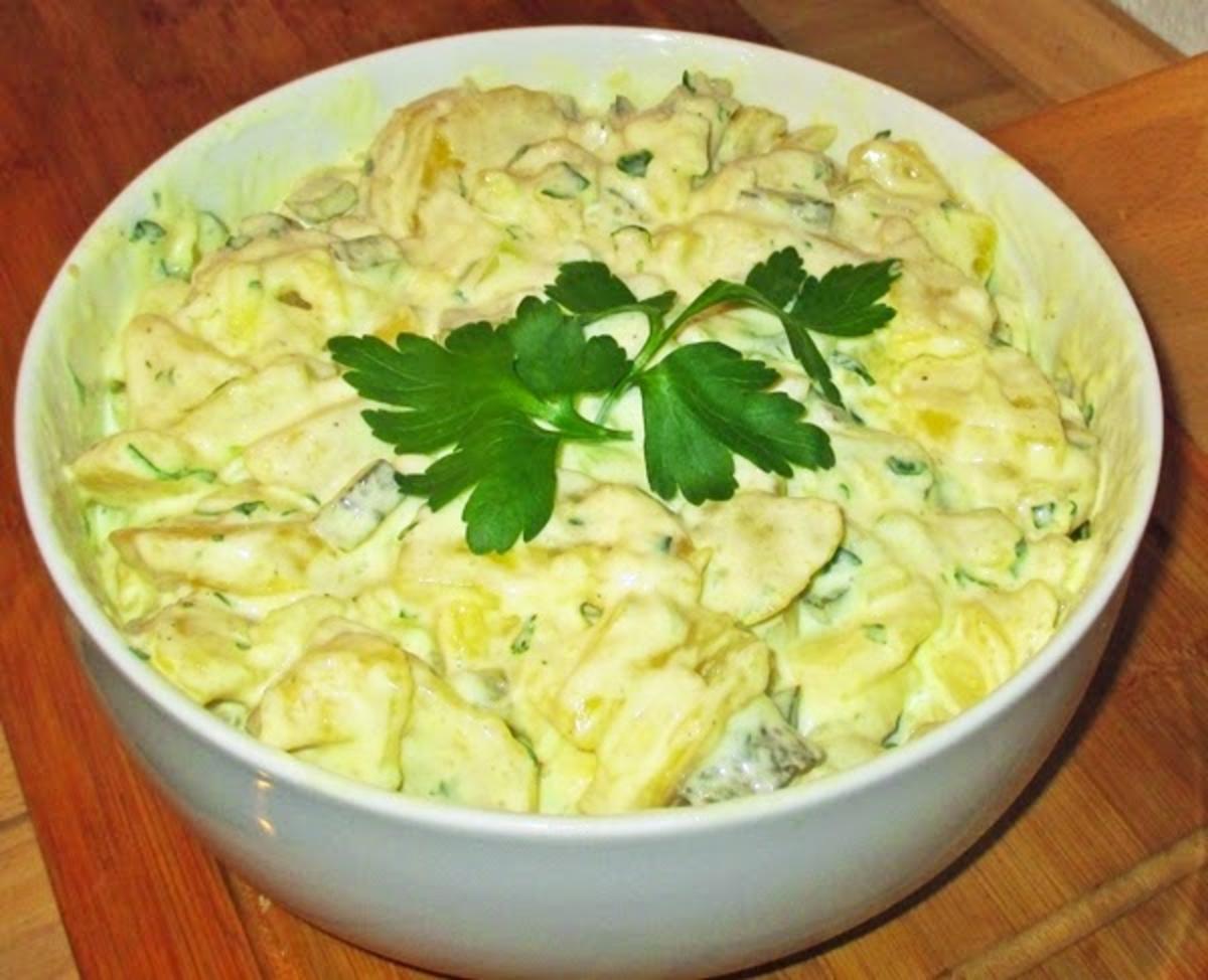 Seelachsfilet mit Kartoffelsalat - Rezept - Bild Nr. 5