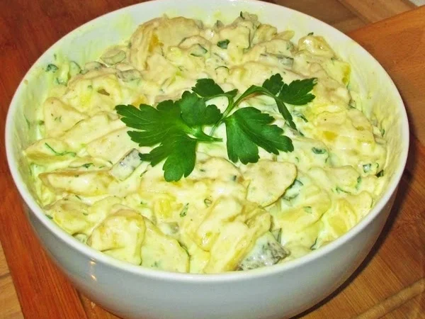 Seelachsfilet mit Kartoffelsalat - Rezept - Bild Nr. 5