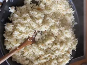 Scharf angebratener Reis mit Zwiebel und Petersilie - Rezept - Bild Nr. 2