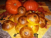 Süße Kürbisbrötchen - Rezept - Bild Nr. 2