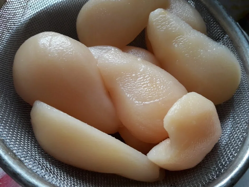 Rezept: Mohnkuchen mit Birnen und Blaubeeren Bild Nr. 5 Mohnkuchen mit Birnen und Blaubeeren - Rezept - Bild Nr. 5