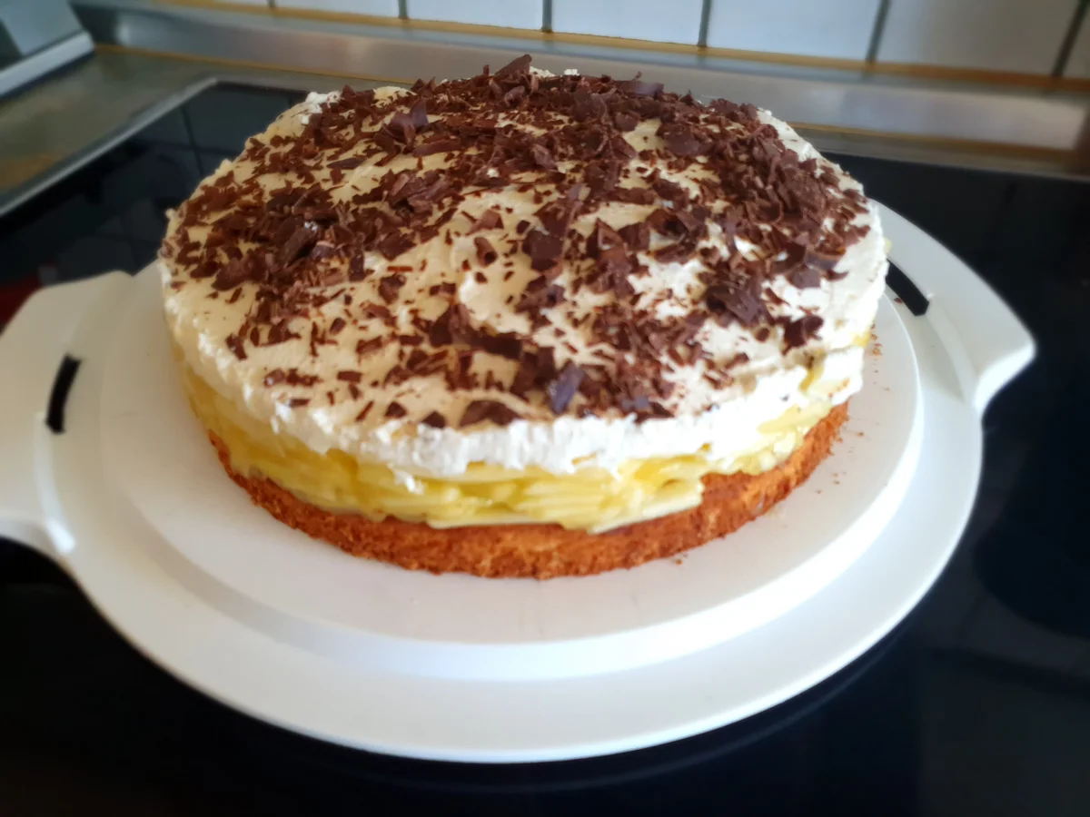 Rezept: Schwedische Apfeltorte Bild Nr. 3 Schwedische Apfeltorte - Rezept - Bild Nr. 3