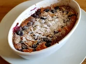 Apfel-Heidelbeer-Auflauf mit Mandeln - Rezept - Bild Nr. 2