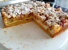 Rezept: Rhabarber-Quarkkuchen mit Streusel Bild Nr. 2 Rhabarber-Quarkkuchen mit Streusel - Rezept - Bild Nr. 2