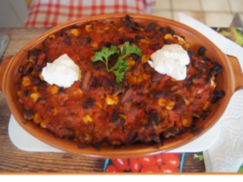 Chili-con-Carne-Chinakohl-Auflauf - Rezept - Bild Nr. 2