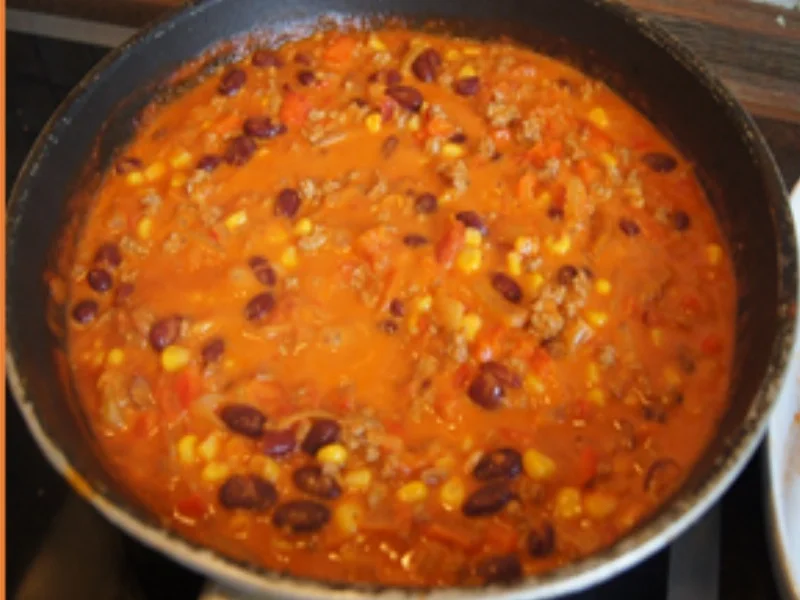 Chili-con-Carne-Chinakohl-Auflauf - Rezept - Bild Nr. 12