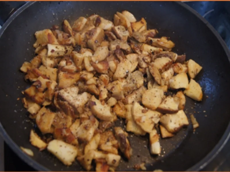 Rezept: Kürbispuffer mit Steinpilzen Bild Nr. 17 Kürbispuffer mit Steinpilzen - Rezept - Bild Nr. 17