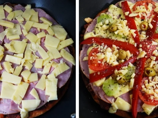 Italienische Pfannenpizza Piemont - Rezept - Bild Nr. 16