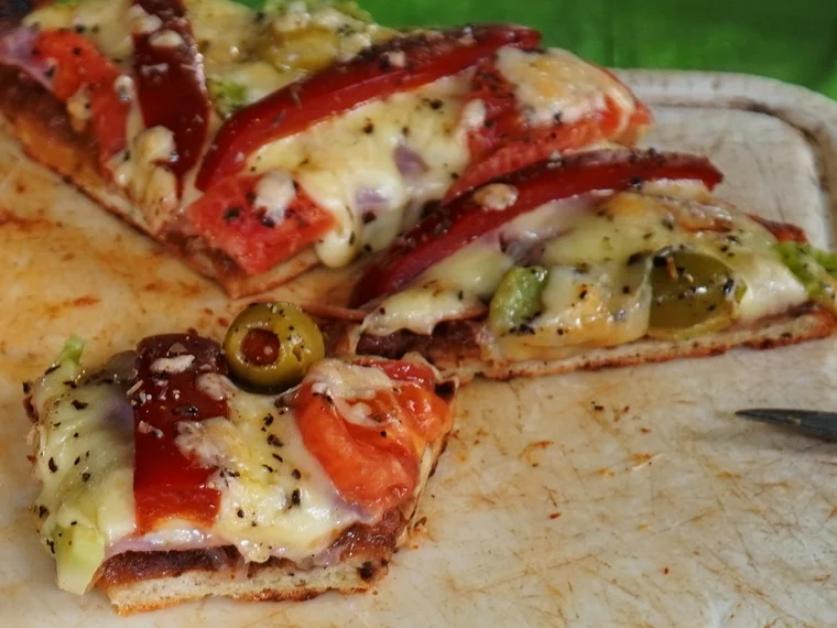 Italienische Pfannenpizza Piemont - Rezept - Bild Nr. 18