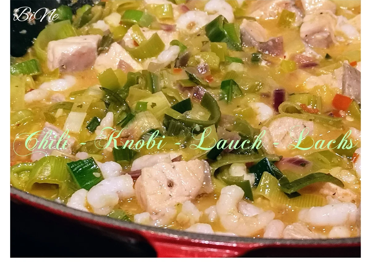 BiNe` S CHILI - KNOBI - LAUCH - LACHS - Rezept - Bild Nr. 9
