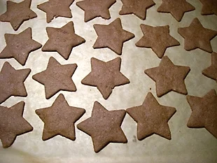 Nougatsterne - Rezept