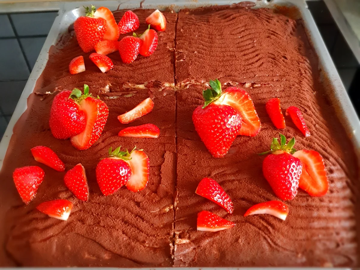 Erdbeer-Donauwelle - Rezept - Bild Nr. 3