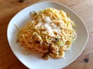 Pasta mit zitroniger Lauch-Sahne-Sauce - Rezept - Bild Nr. 2