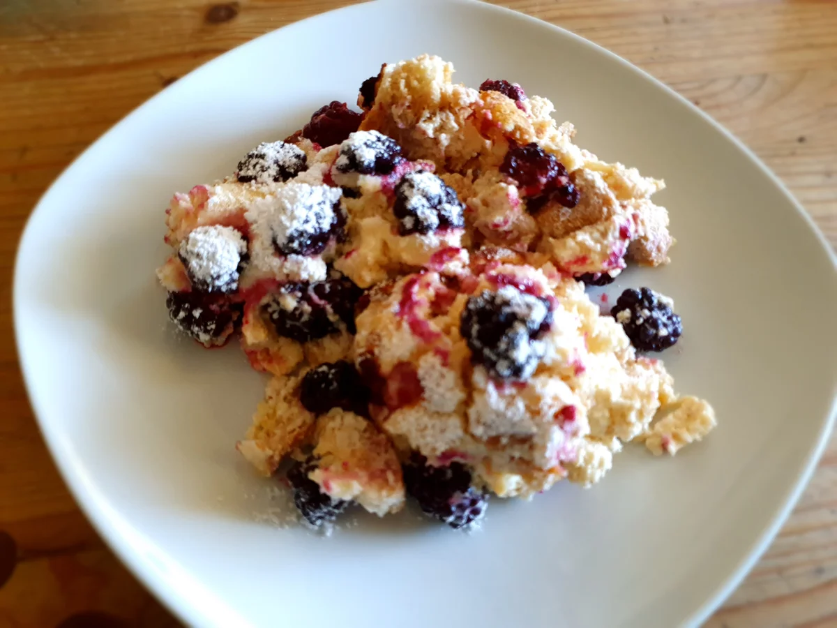 Quark-Brombeer-Auflauf - Rezept - Bild Nr. 3