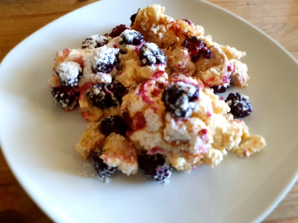 Quark-Brombeer-Auflauf - Rezept - Bild Nr. 4